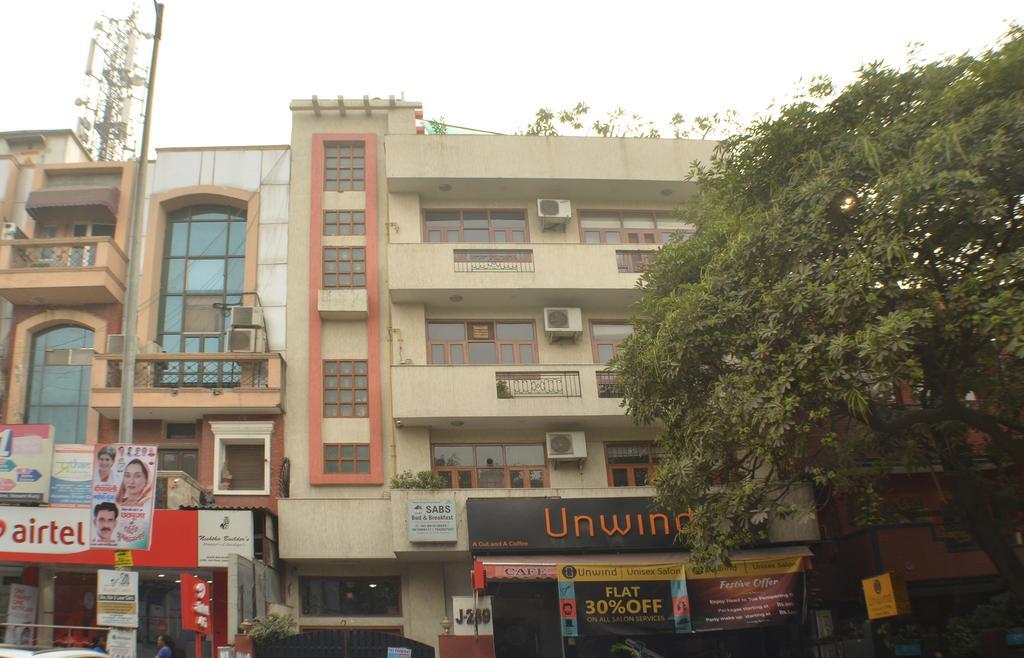 Sabs Bed And Breakfast New Delhi Exterior foto